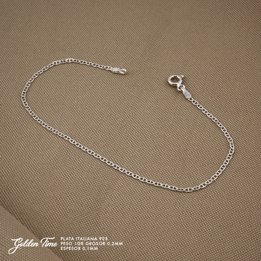 PULSERA ESCALERA PESO 1 GR GROSOR 0,2 MM