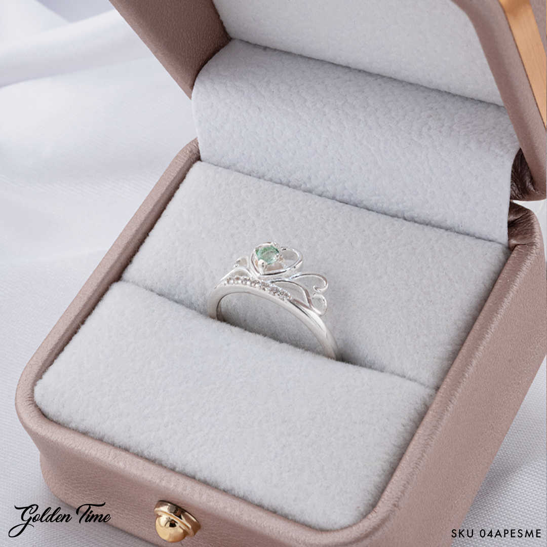 ANILLO CON ESMERALDA 04APESME