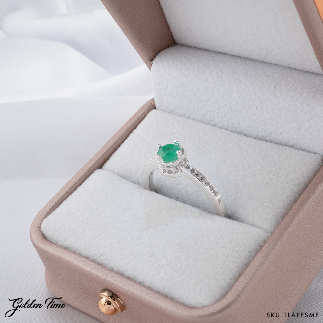 ANILLOS CON ESMERALDA