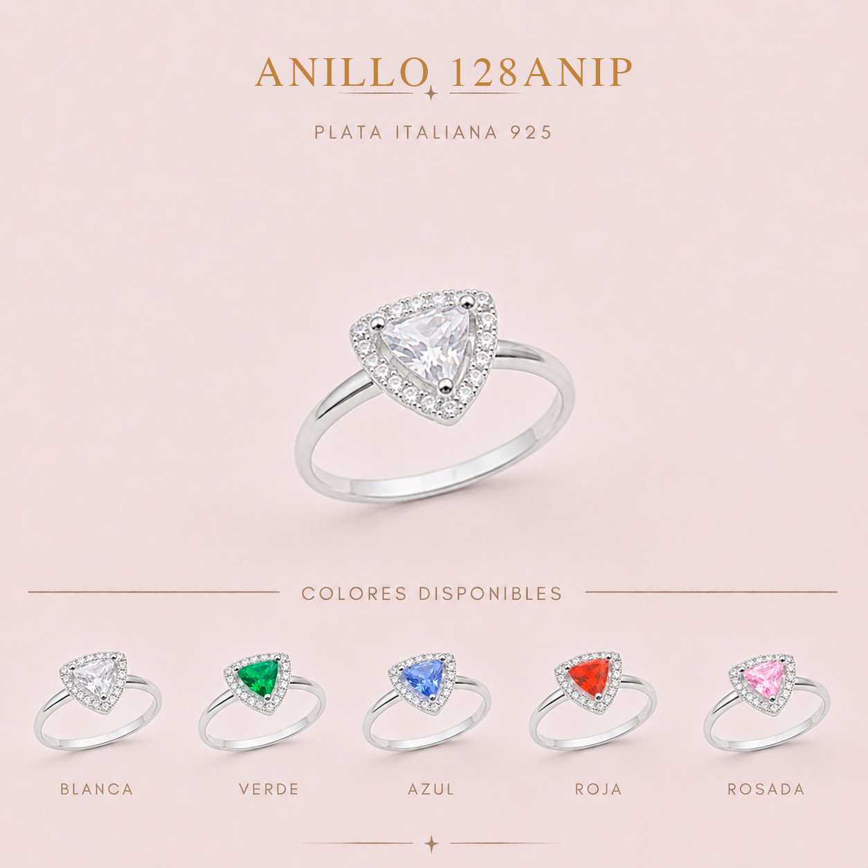 128ANIP ANILLO PLATA