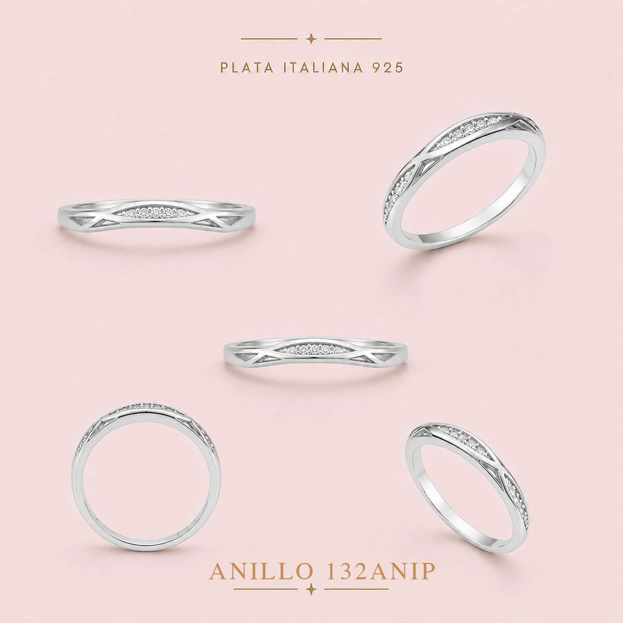 132ANIP ANILLO PLATA