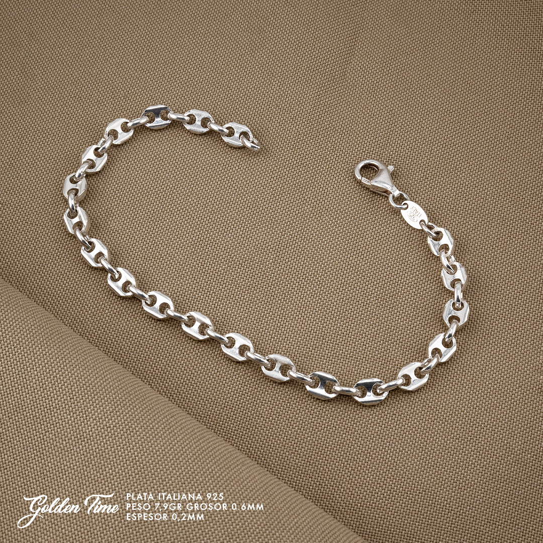 PULSERA GUCCI PESO 7,9 GR GROSOR 0,2 MM