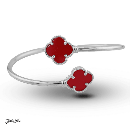 BRAZALETE DUO TRÉBOL MAJESTIC