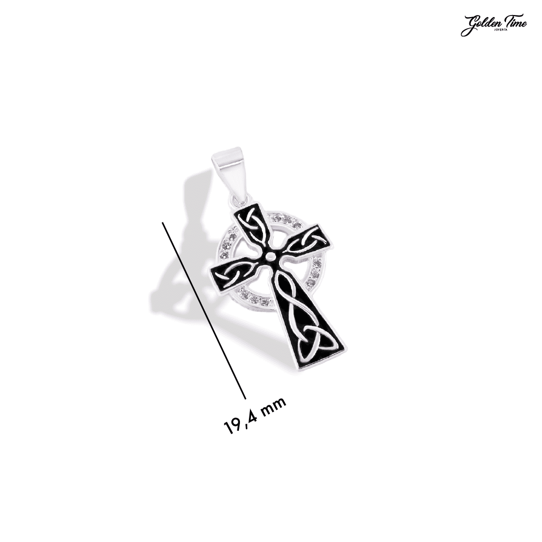 DIJE CRUZ CELTA NOCTURNA