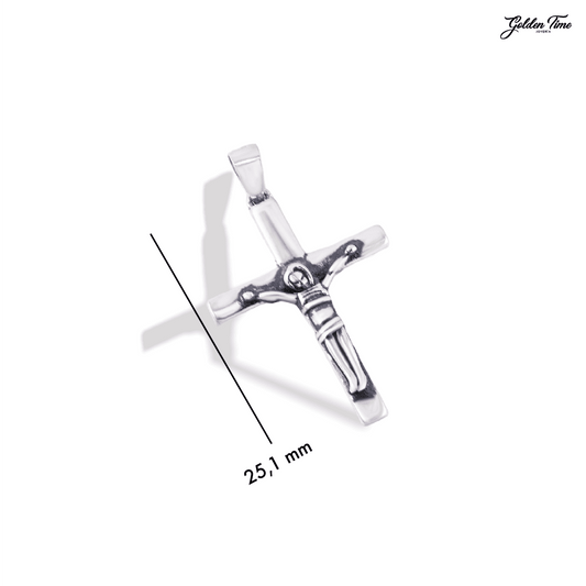 DIJE CRUZ DEL CALVARIO ANTIGUO