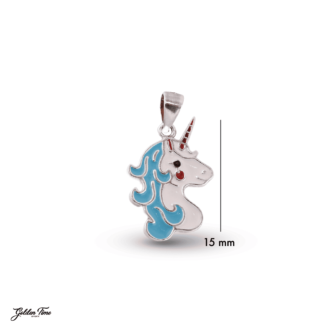 DIJE UNICORNIO MÁGICO ESMALTADO
