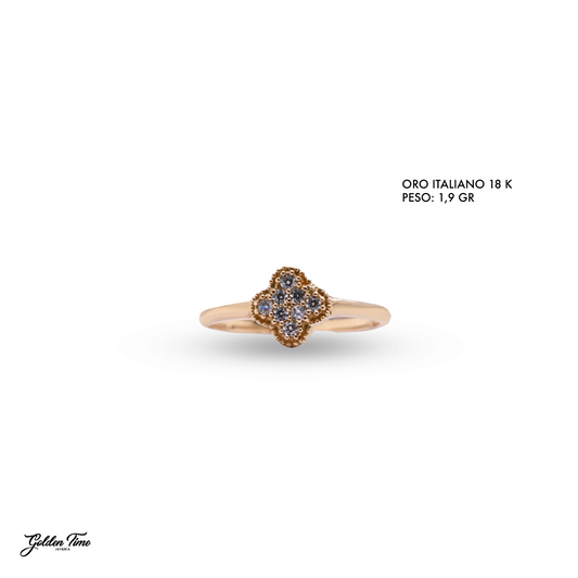 ANILLO TIPO VAN CLEEF