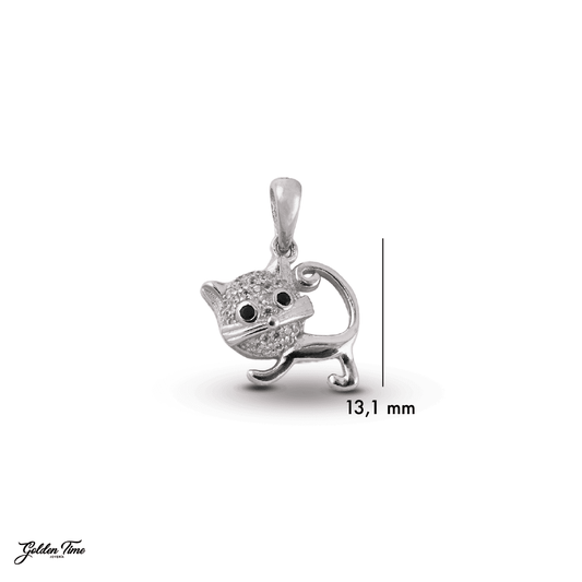 DIJE GATO "MIRADA RADIANTE"