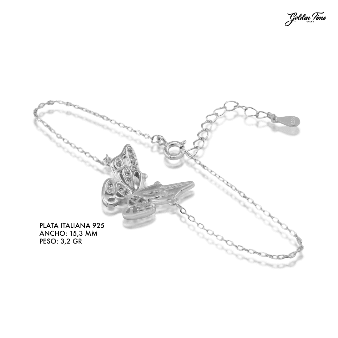 PULSERA MARIPOSA LUZ