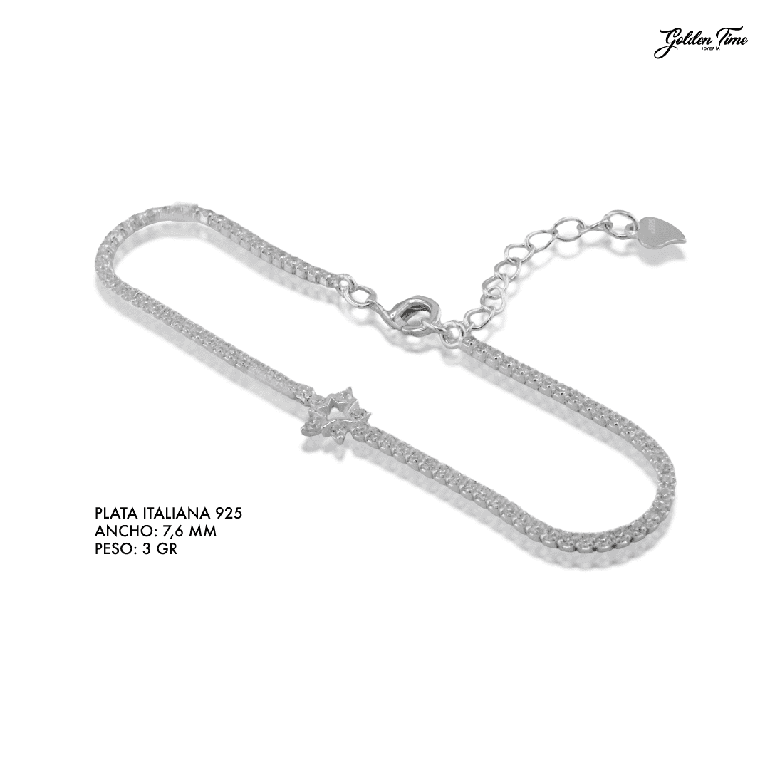 PULSERA TENIS ESTRELLA