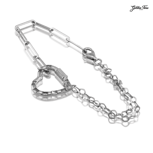 PULSERA CORAZÓN REAL