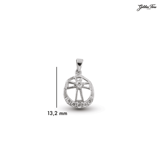 DIJE MEDALLA "CRUZ DE RESPLANDOR"