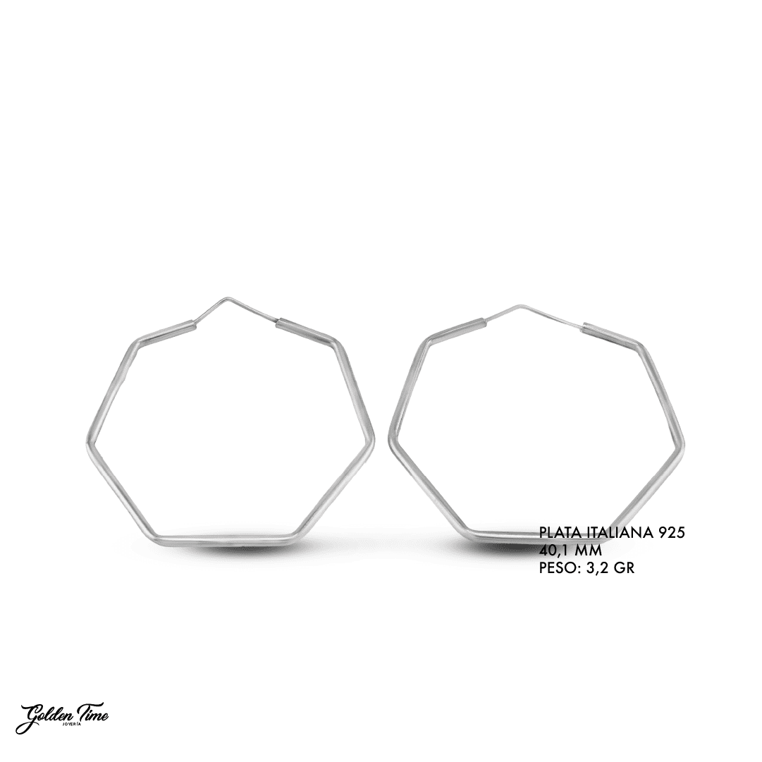 CANDONGAS HEXA PLATA