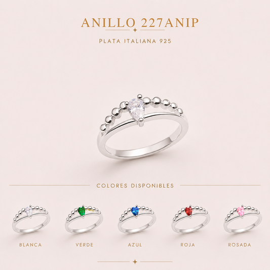 227ANIP ANILLO PLATA