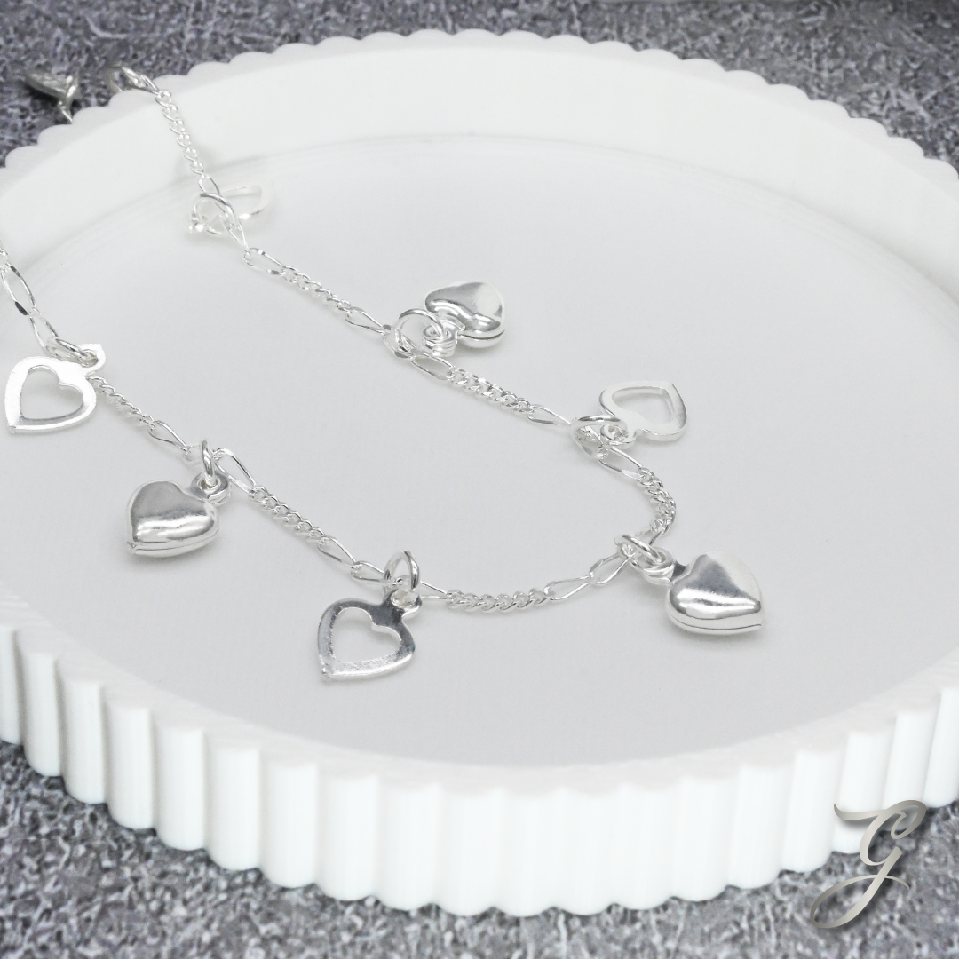 PULSERA CORAZÓN VORTICE