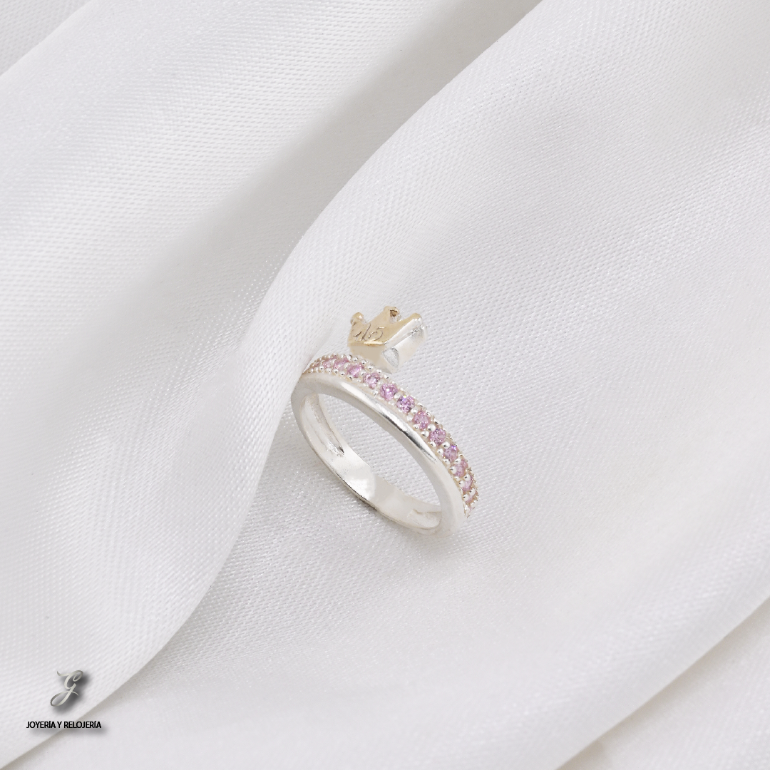 Anillo de XV Años Corona 02