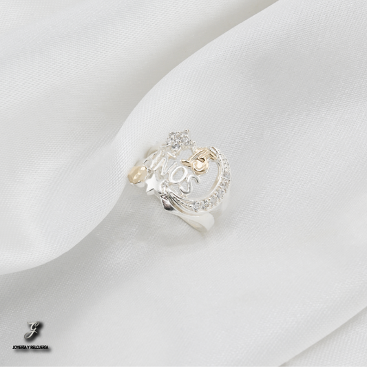 ANILLO DE XV AÑOS LUNA MÁGICA 10