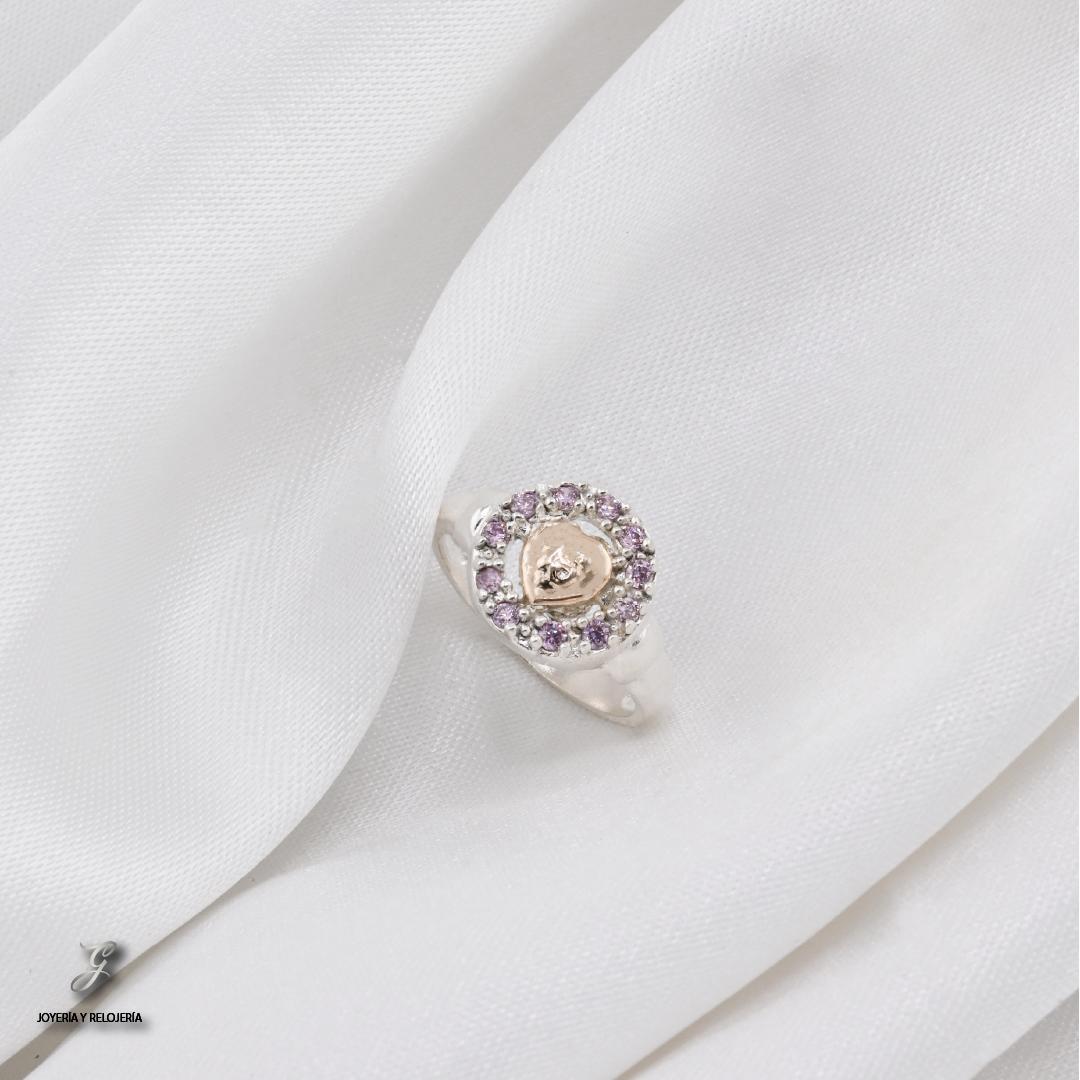 ANILLO DE XV AÑOS CÍRCULO DE AMOR 23
