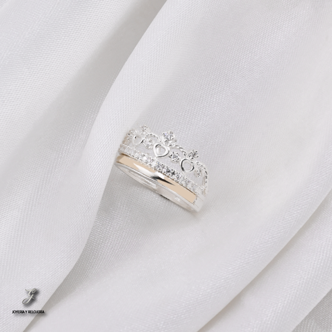 ANILLO CORONA COMETA 13