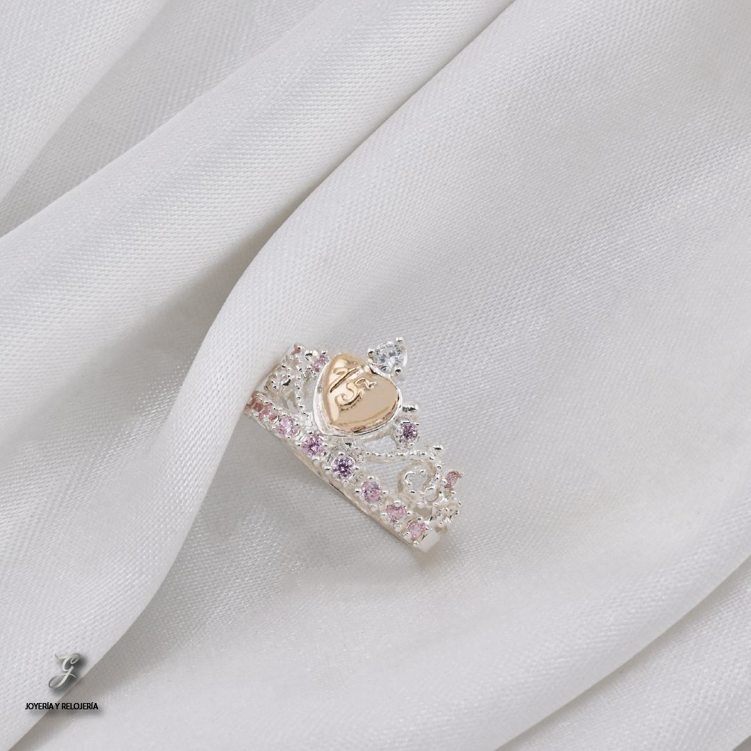 ANILLO DE XV AÑOS CORONA ORUS 39