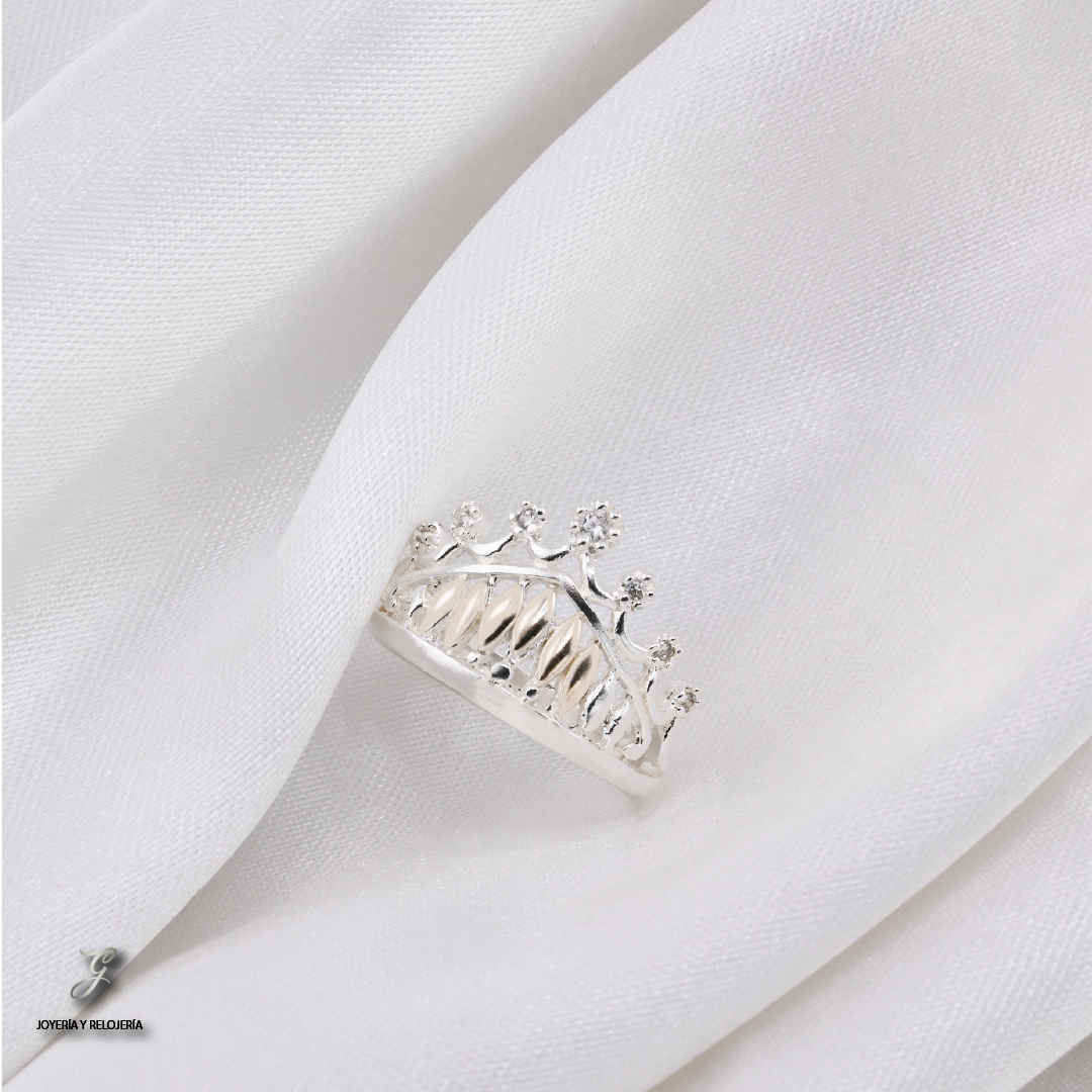 ANILLO CORONA VÍA LÁCTEA 15
