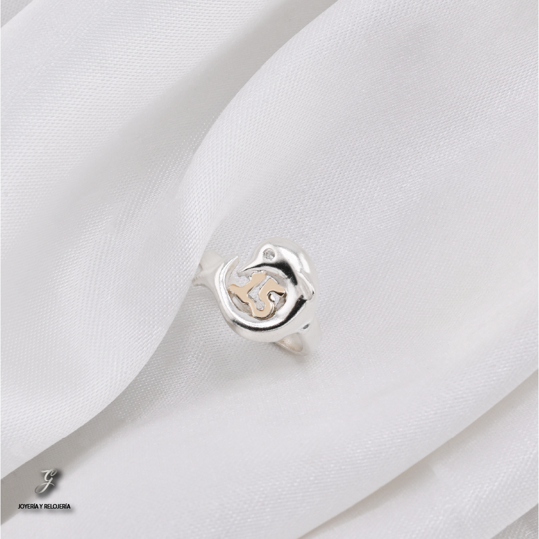 ANILLO DE XV AÑOS DELFIN 37