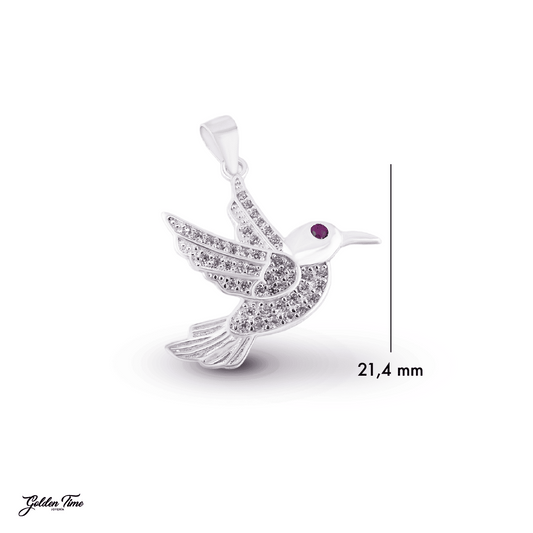 DIJE COLIBRÍ VUELO MAJESTUOSO