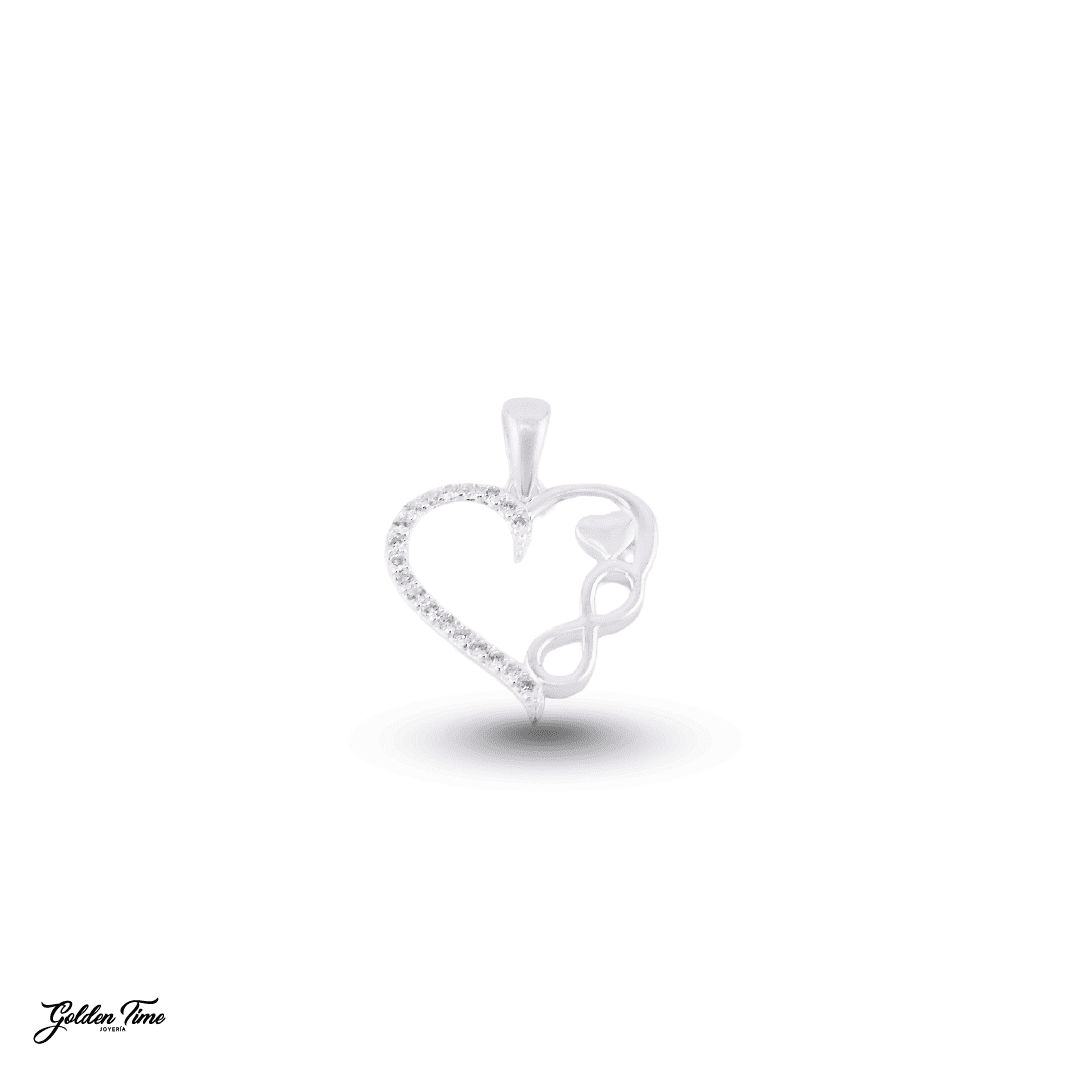 DIJE CORAZÓN INFINITO