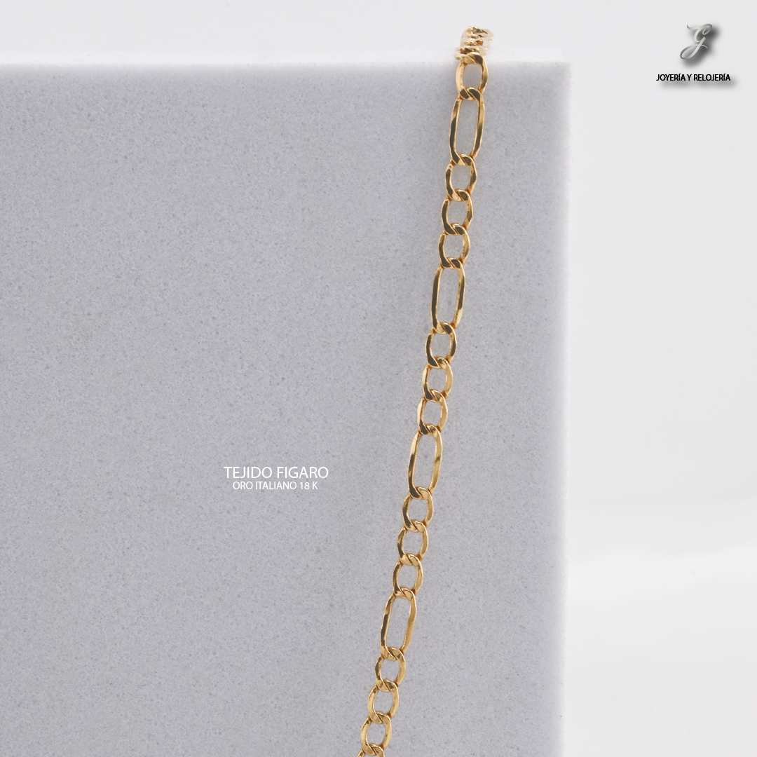 CADENA TEJIDO FÍGARO (FIGARO CHAIN)