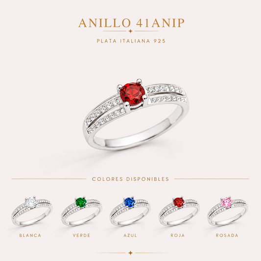 041ANIP ANILLO PLATA