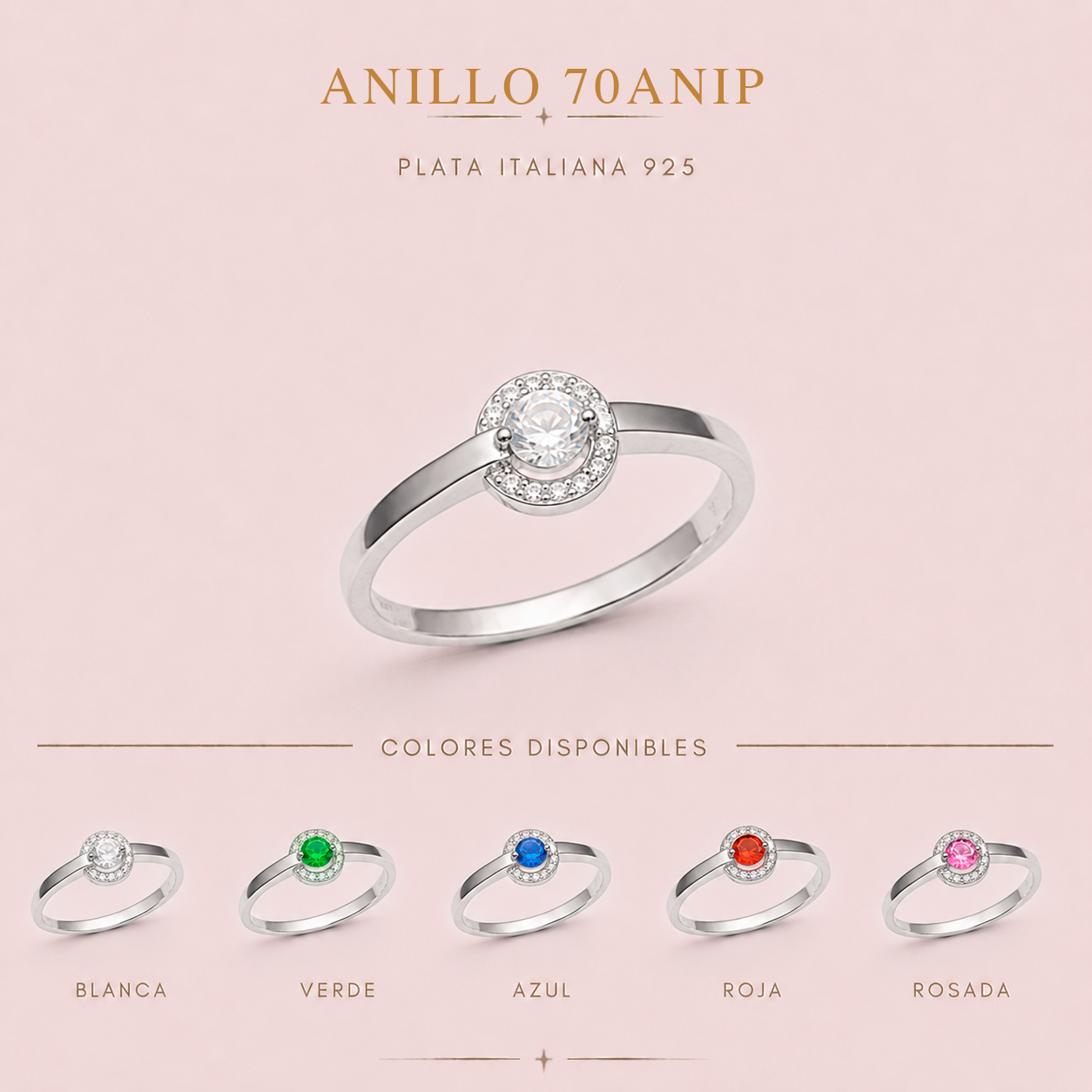 070ANIP ANILLO PLATA