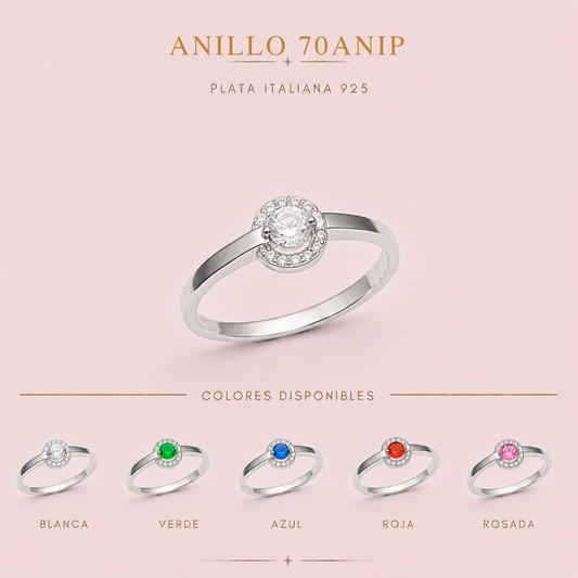 070ANIP ANILLO PLATA