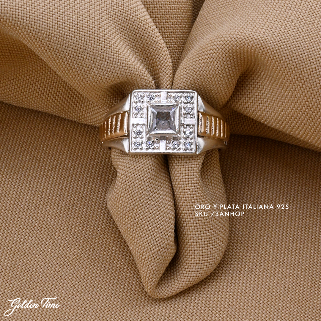 ANILLO TRADICIONAL CUADRADO