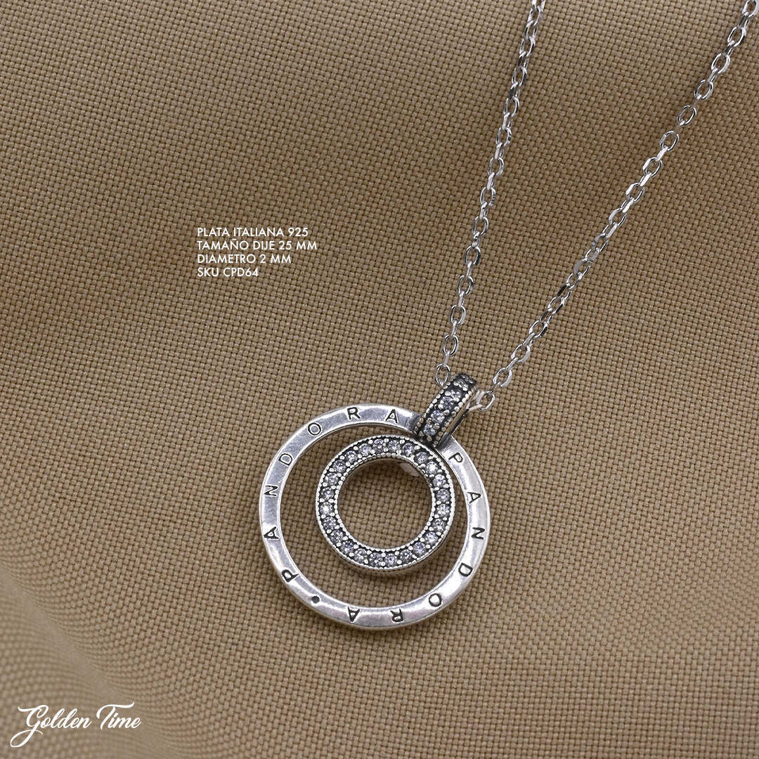 CADENA DOBLE CIRCULO