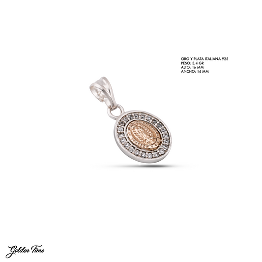 DIJE GUADALUPE BRILLO