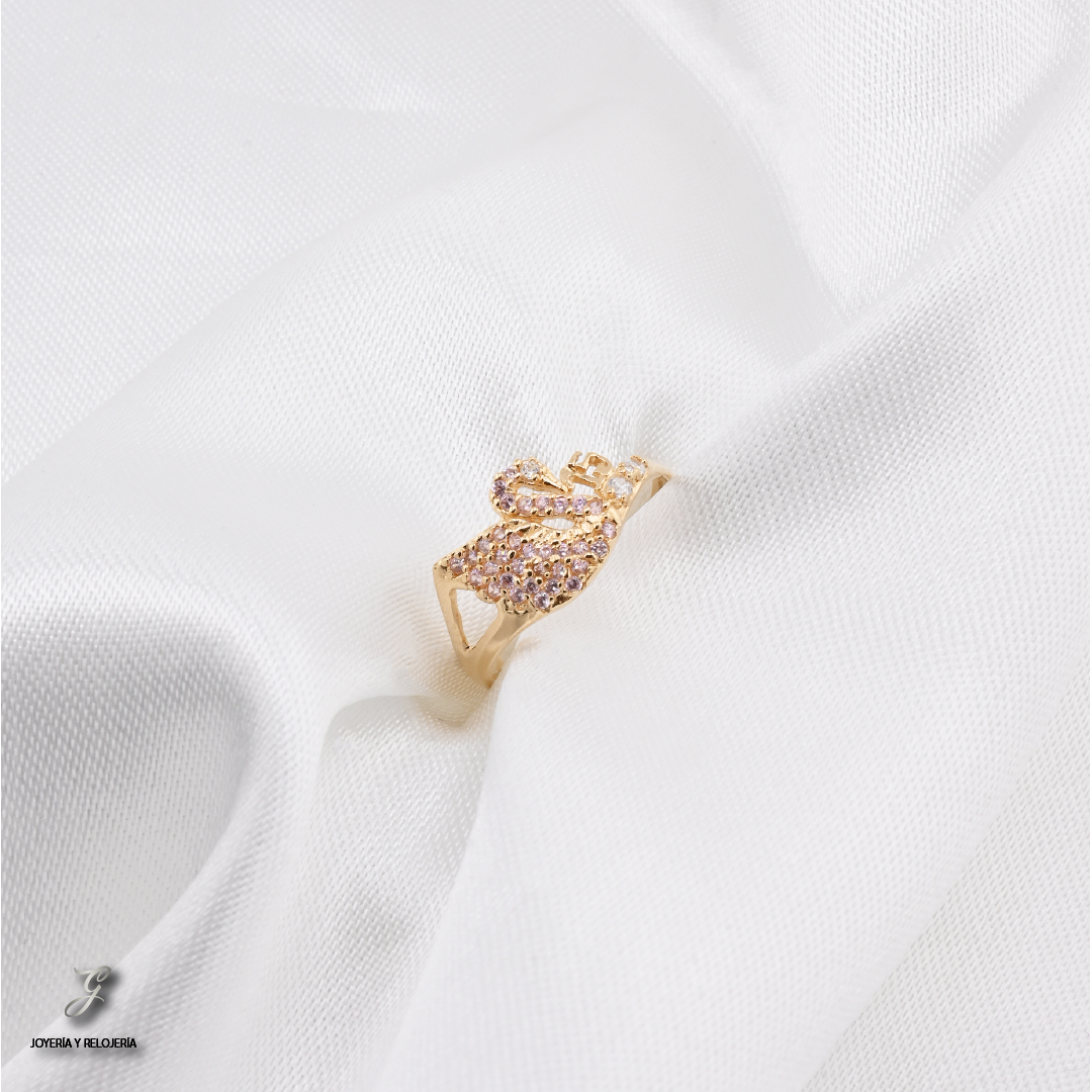 ANILLO QUINCEAÑERA CISNE