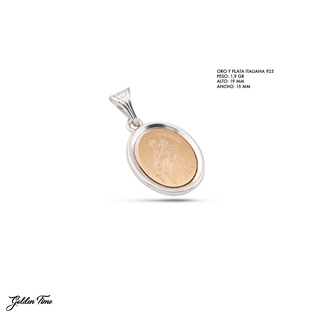 DIJE AUXILIADORA LUZ