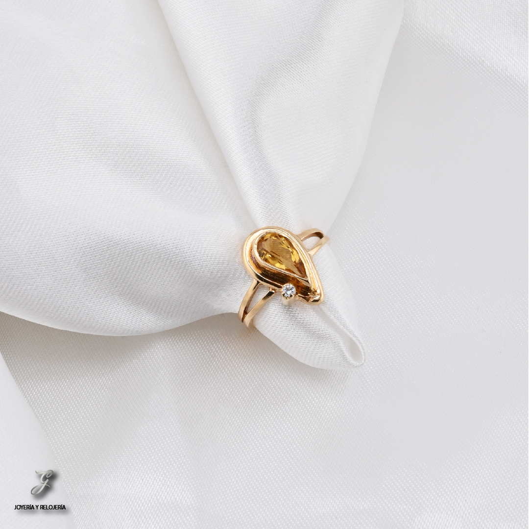 ANILLO LÁGRIMA DE SOL