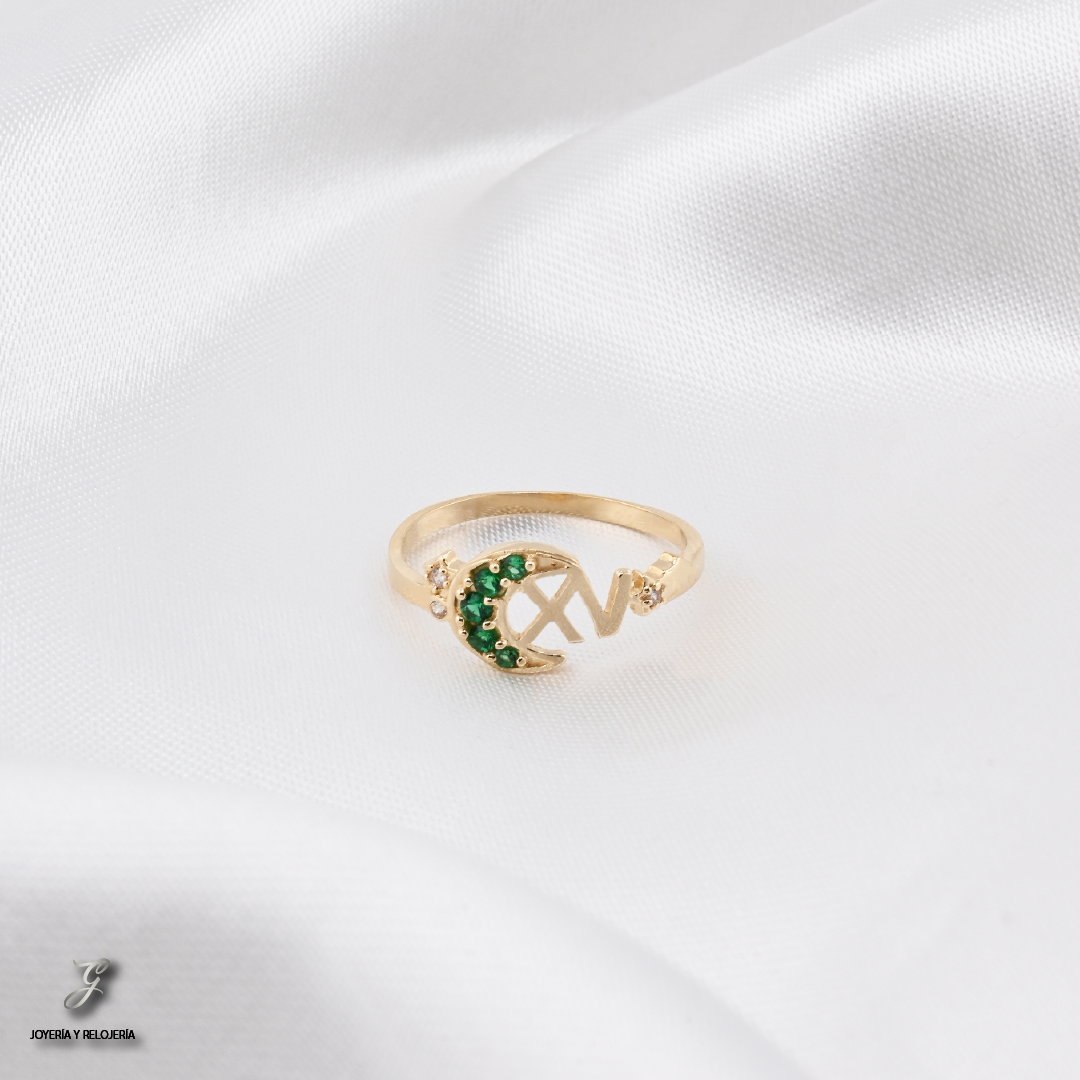 ANILLO QUINCEAÑERA SUEÑO DE LUNA