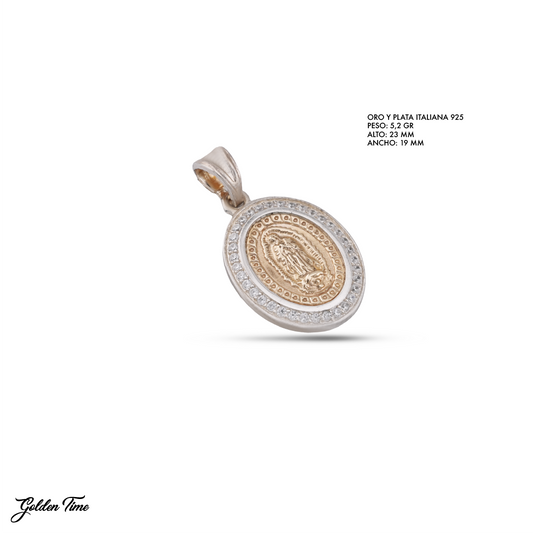 DIJE GUADALUPE BRILLANTE