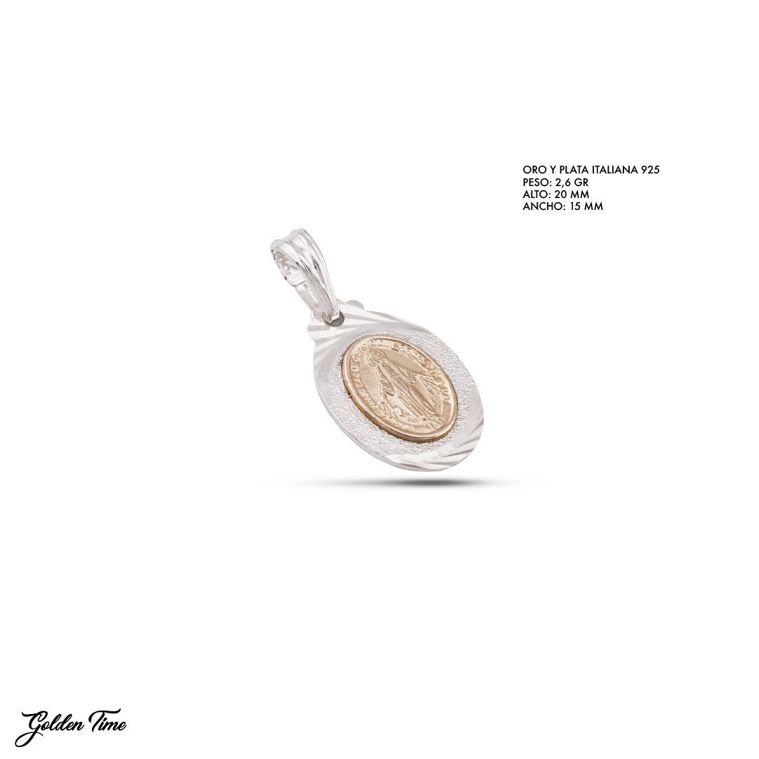 DIJE MILAGROSA AUREA