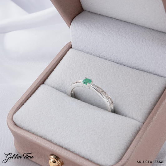 ANILLO CON ESMERALDA 01APESME