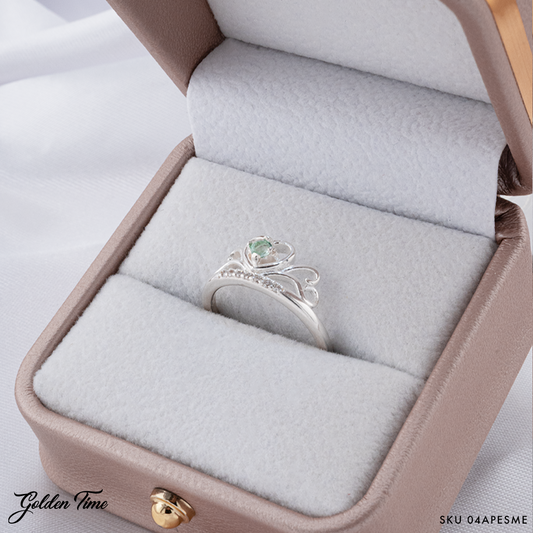 ANILLO CON ESMERALDA 04APESME