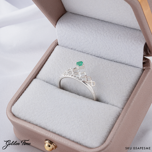 ANILLO CON ESMERALDA 05APESME