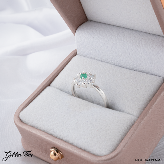 ANILLO CON ESMERALDA 06APESME