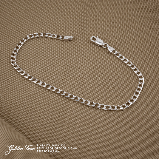 PULSERA CUBANA PESO 4,1 GR GROSOR 0,5 MM