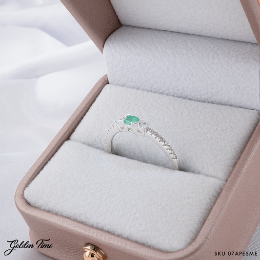 ANILLO CON ESMERALDA 07APESME