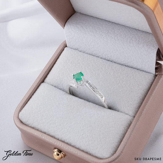 ANILLO CON ESMERALDA 08APESME