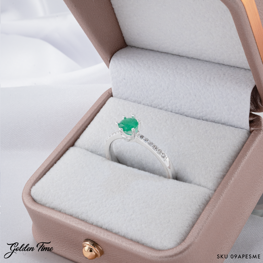 ANILLO CON ESMERALDA 09APESME