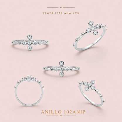 102ANIP ANILLO PLATA